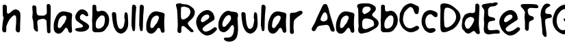 h Hasbulla font download