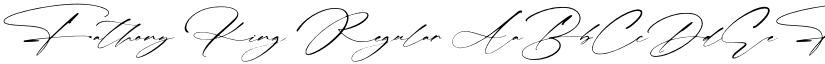 Fathony King font download