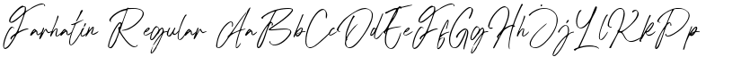 Farhatin Regular font