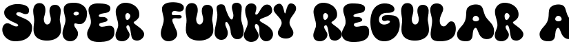 Super Funky Regular font