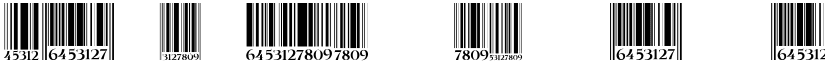 Barcode Regular font