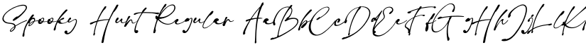 Spooky Hunt Regular font
