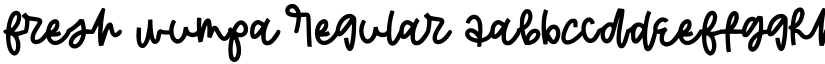 Fresh Wumpa Regular font