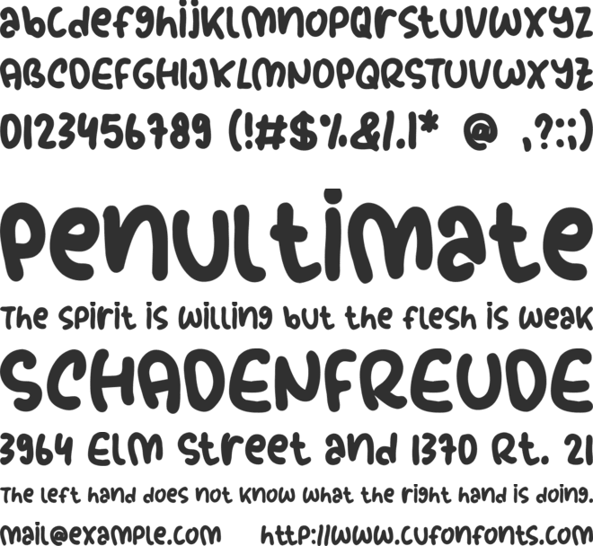 Stay Playful font preview