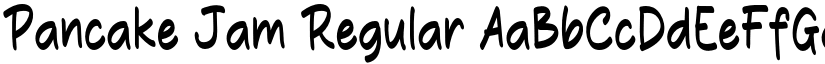 Pancake Jam Regular font