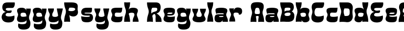 EggyPsych Regular font