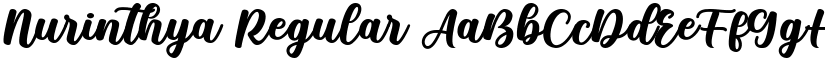 Nurinthya Regular font
