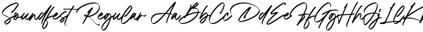 Soundfest Regular font