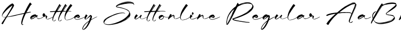 Harttley Suttonline font download