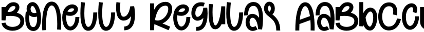 Bonelly font download