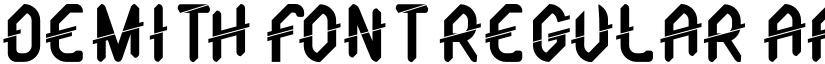 DEMITH FONT font download