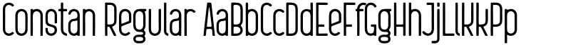 Constan Regular font