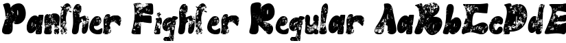 Panther Fighter Regular font