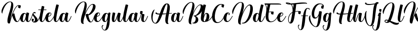 Kastela Regular font