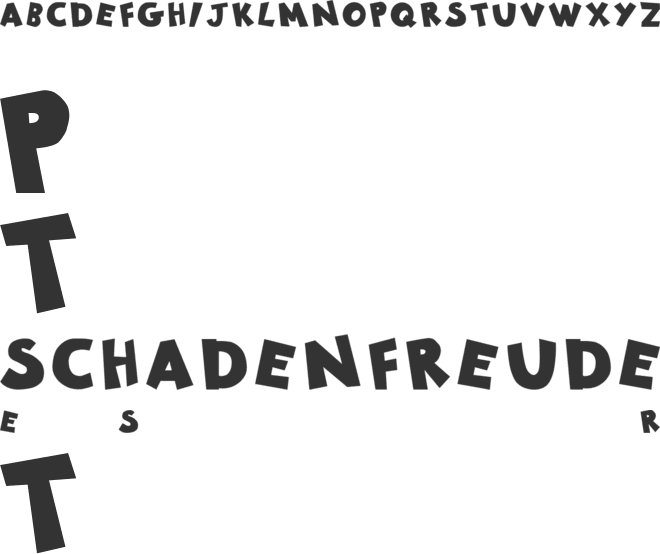 Wowzedo font preview