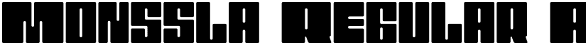 Monssla font download
