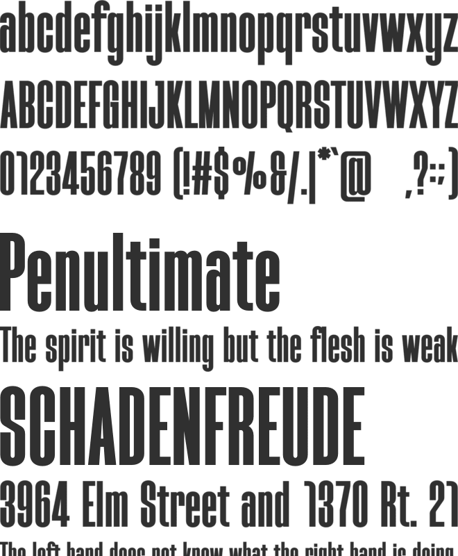 Historic font preview