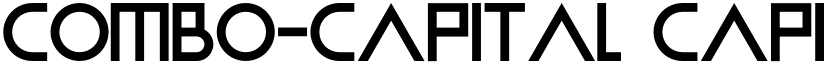 Combo-Capital Capital font