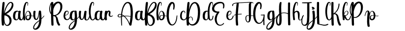 Baby Regular font
