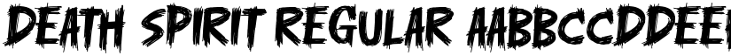 Death Spirit Regular font