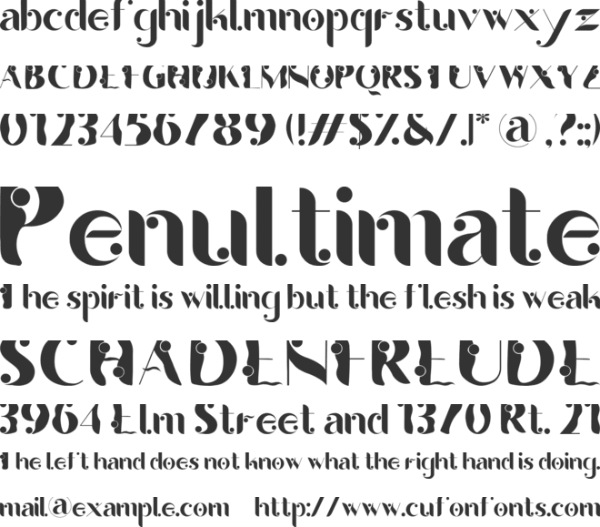 Parang_ font preview