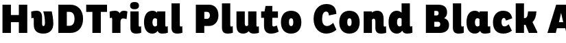 HvDTrial Pluto Cond Black font