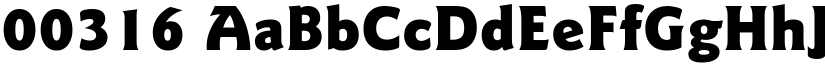 00316 font