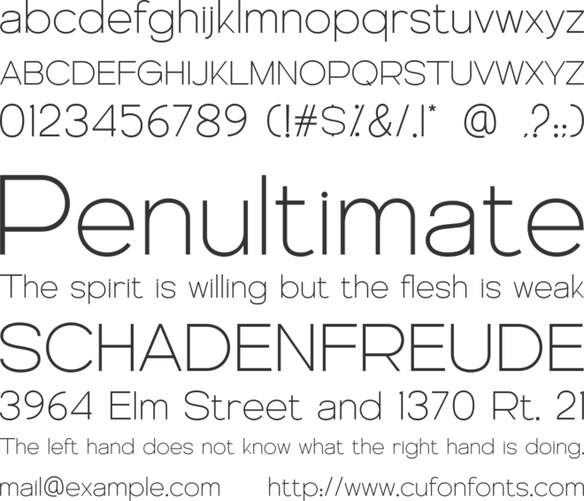 Rosting Rose font preview