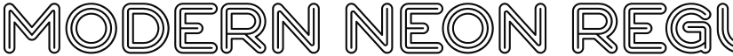 Modern Neon font download