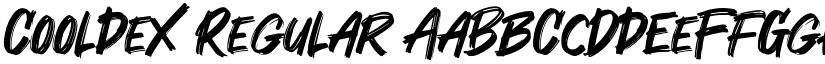 Cooldex font download