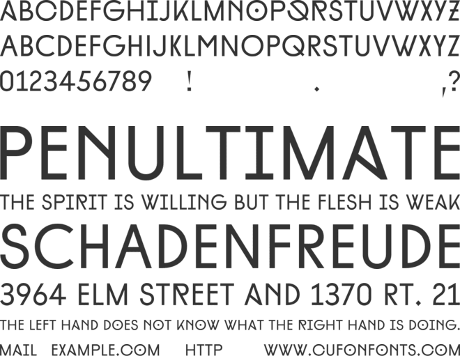 HvDTrial Diamonds font preview