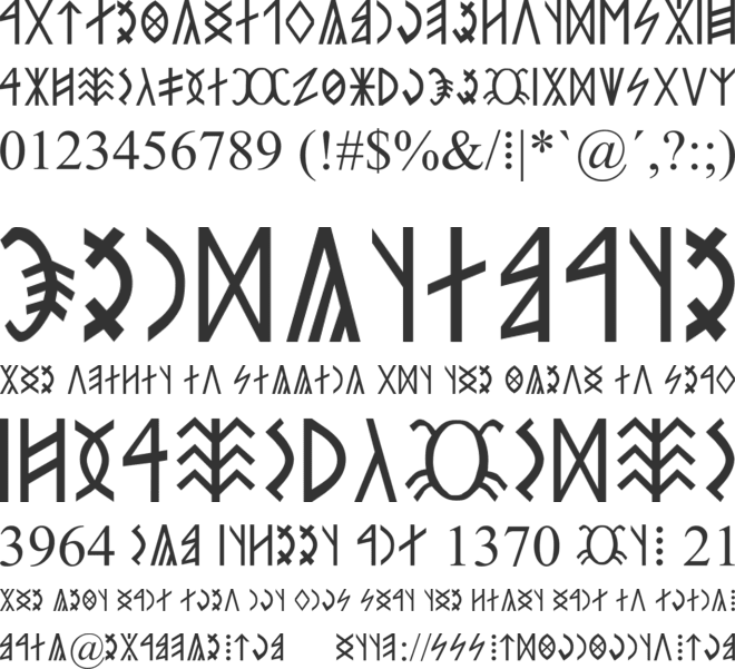 Rovas MA JB font preview