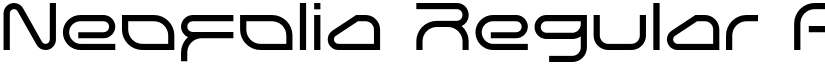 Neofolia Regular font