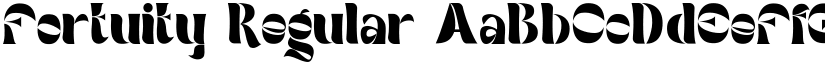 Fortuity Regular font