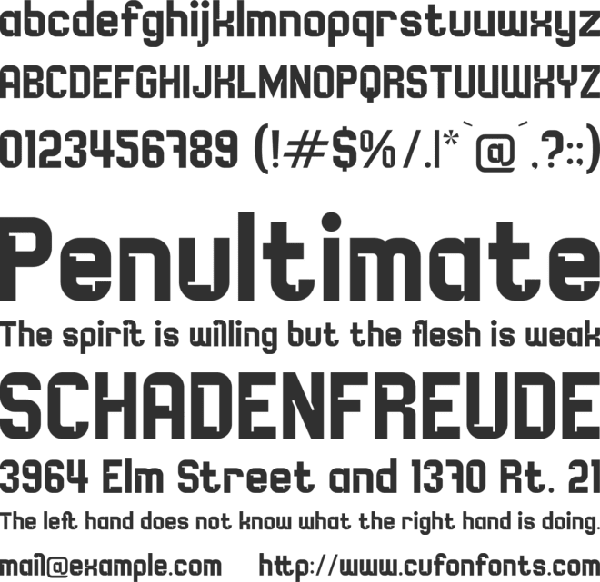 REFOLTER font preview