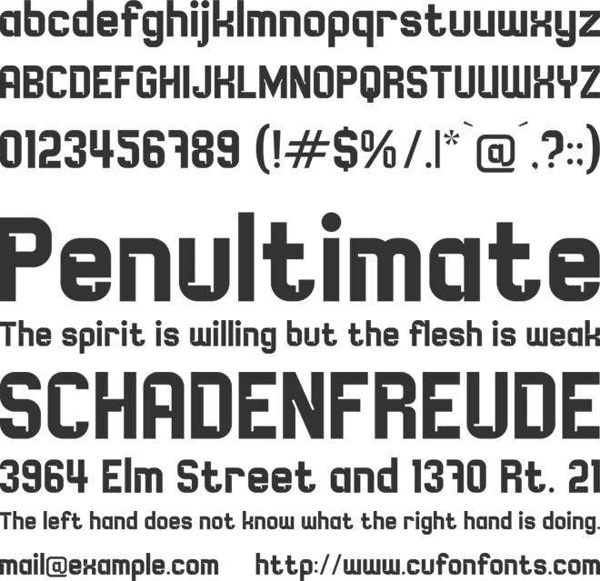 REFOLTER font preview