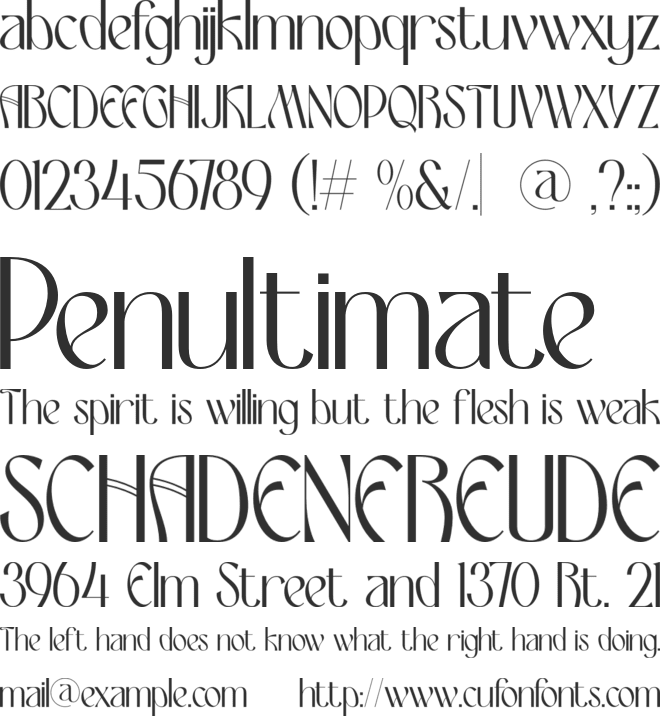 Kesto Personal Use Only font preview
