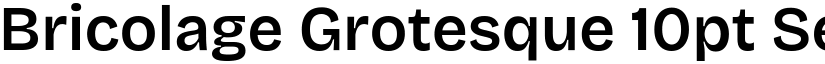 Bricolage Grotesque 10pt SemiBold font