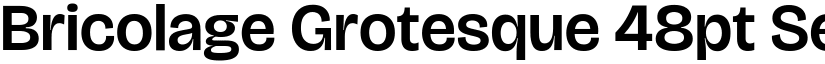 Bricolage Grotesque 48pt SemiBold font