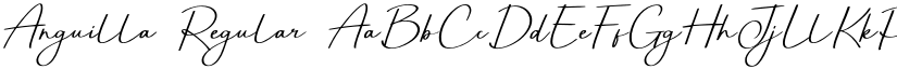 Anguilla Regular font