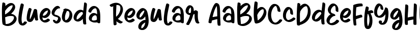 Bluesoda font download