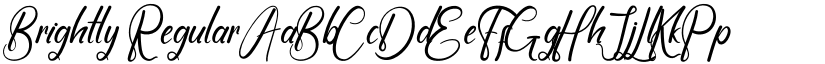 Brightly Regular font