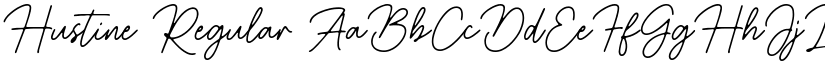 Hustine font download