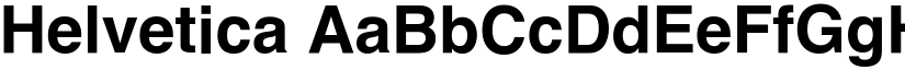 Helvetica font