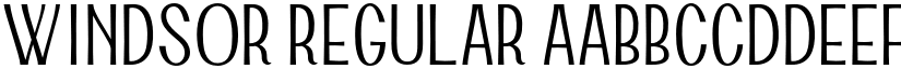 Windsor font download