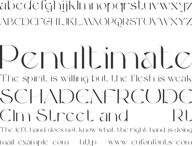 Mages Free font preview