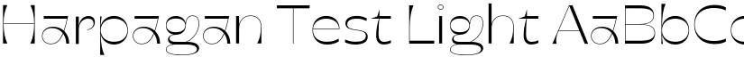 Harpagan Test font download