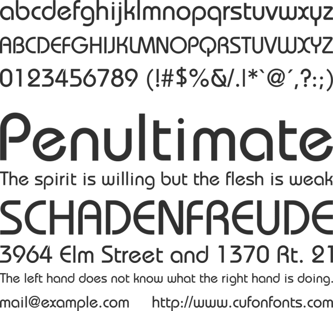 Bauhaus-Medium font preview
