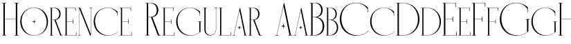 Horence font download