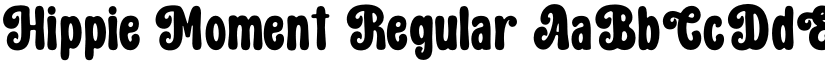 Hippie Moment Regular font